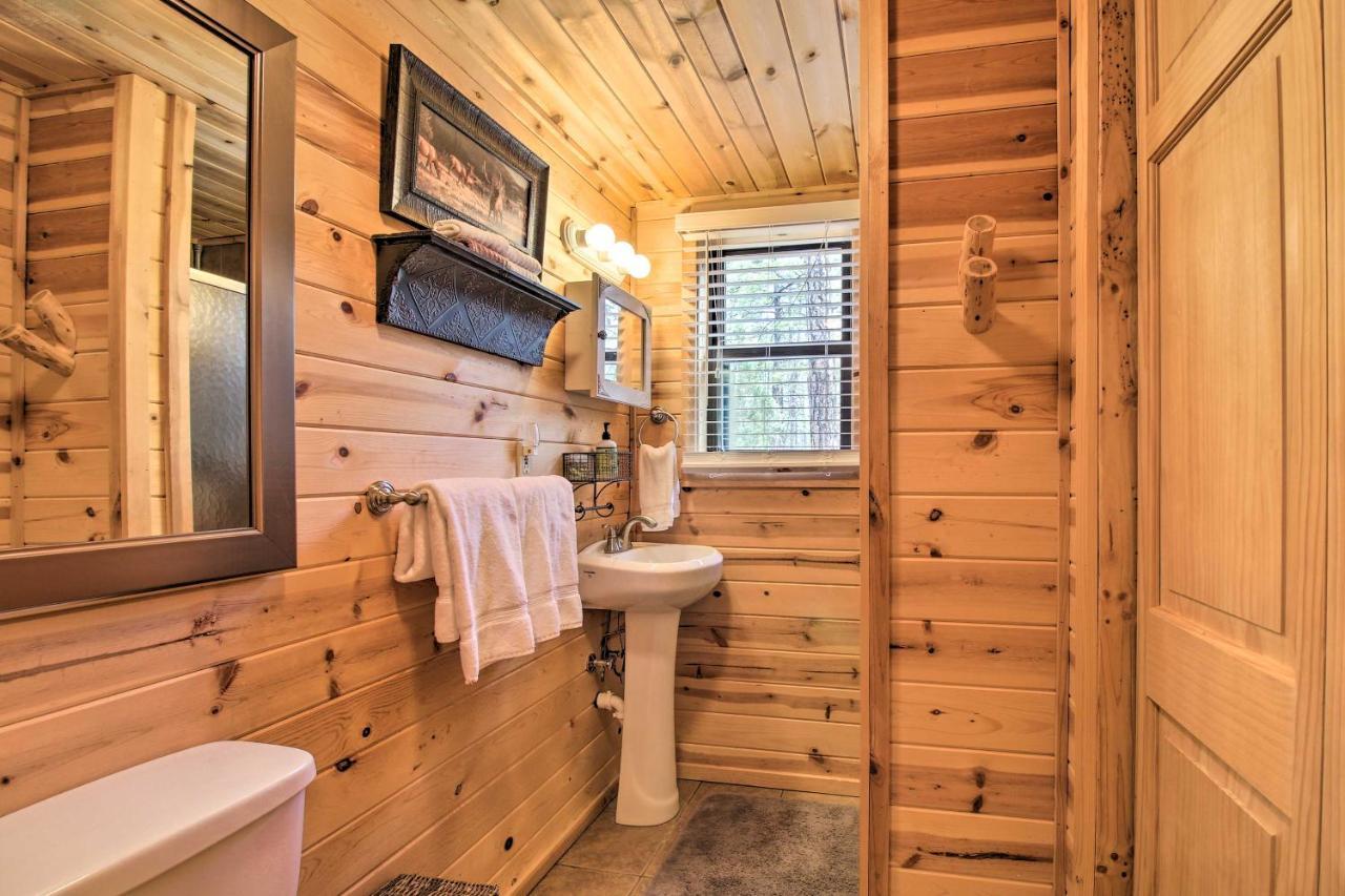 Lakeside Cabin On 2 Acres With Fire Pit And Hot Tub! Pinetop-Lakeside Exterior foto