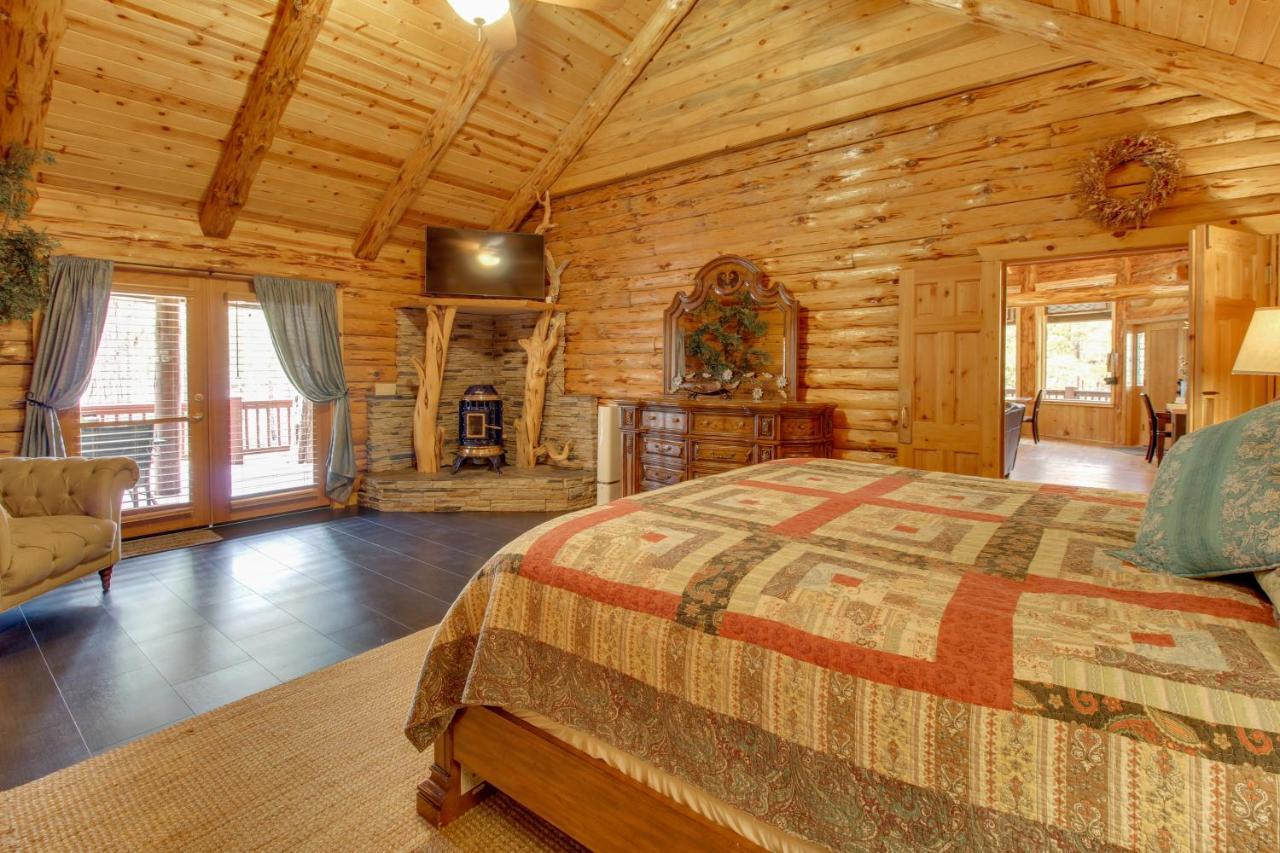 Lakeside Cabin On 2 Acres With Fire Pit And Hot Tub! Pinetop-Lakeside Exterior foto